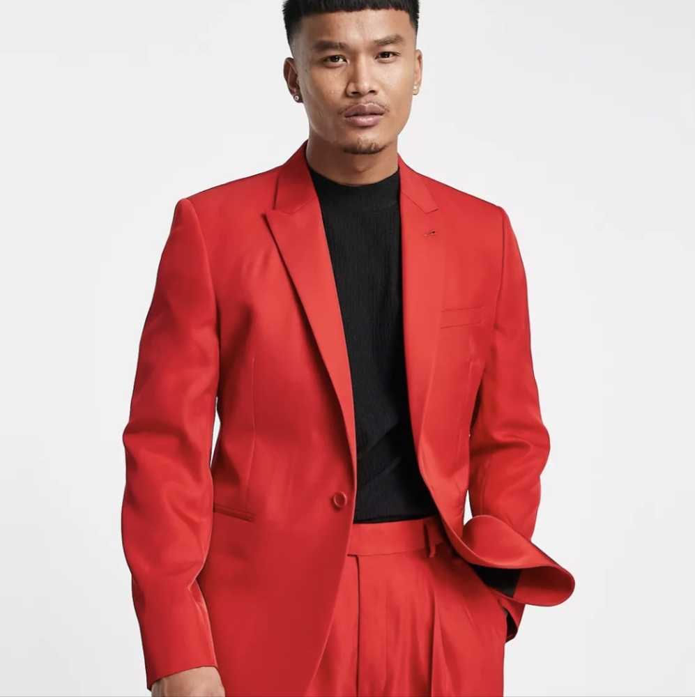 COPY - New Men's ASOS dress jacket 50in plus long